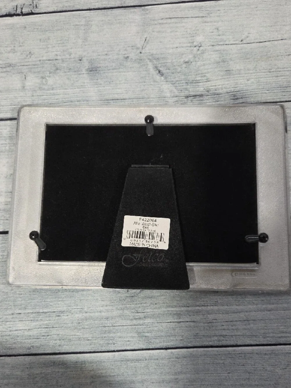 Fetco Silver Polished Dog 4x6 Photo Frame